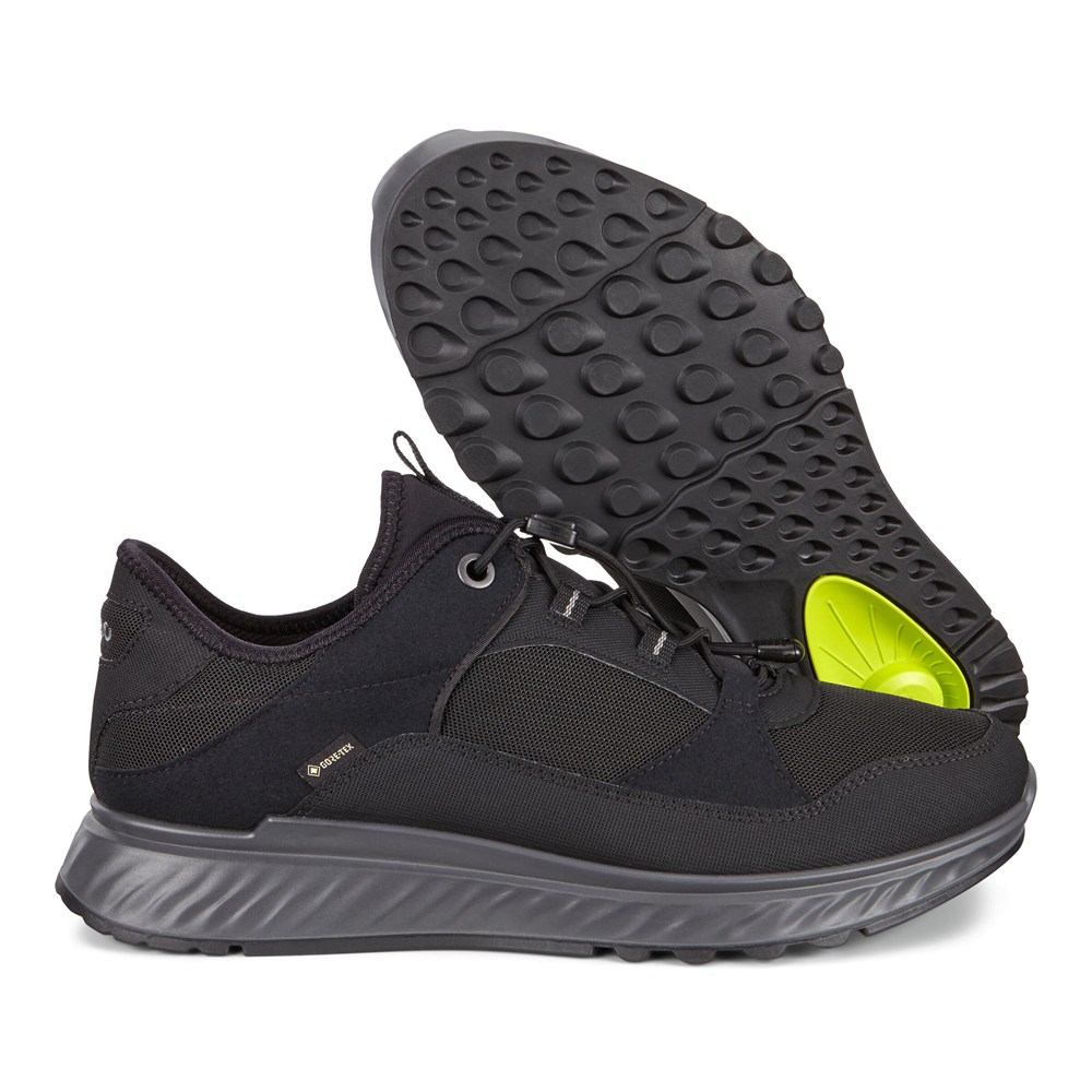 Tenis De Montaña Hombre - ECCO Exostride Bajos Gtx - Negros - GLS698275